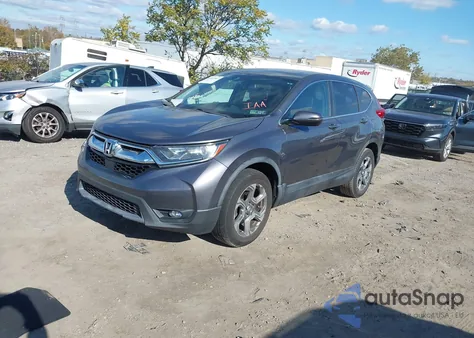 2018 Honda Cr-V Ex-L/Ex-L Navi из США, поврежденный, VIN 2HKRW2H85JH607088